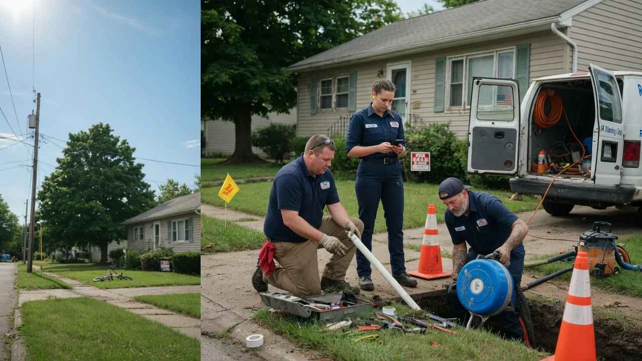 Sewer Line Repair in Stronghurst, IL near me